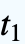 t_(1)