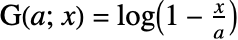 TemplateBox[{TemplateBox[{a}, ImplicitList], x}, GeneralizedPolyLog]=log(1-x/a)