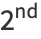 2^(nd)