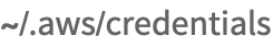 TemplateBox[{"~/.aws/credentials", "C:\\Users\\\!StyleBox[\"username\",FontSlant->\"Italic\"]\\.aws\\credentials", "~/.aws/credentials", "~/.aws/credentials", "C:\\Users\\\!StyleBox[\"username\",FontSlant->\"Italic\"]\\.aws\\credentials", "~/.aws/credentials"}, PlatformDynamic]