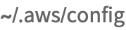 TemplateBox[{"~/.aws/config", "C:\\Users\\\!StyleBox[\"username\",FontSlant->\"Italic\"]\\.aws\\config", "~/.aws/config", "~/.aws/config", "C:\\Users\\\!StyleBox[\"username\",FontSlant->\"Italic\"]\\.aws\\config", "~/.aws/config"}, PlatformDynamic]